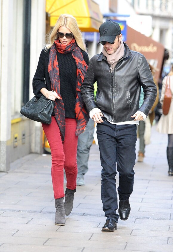 Claudia Schiffer et son époux Matthew Vaughn