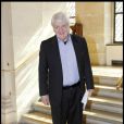 Jacques Perrin lors de l'installation de Jean-Jacques Annaud au sein de l'Académie des Beaux-Arts à Paris le 28 mars 2012