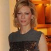 Cate Blanchett en janvier 2012 à Rome.