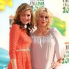 Jennie Garth et sa fille Luca Facinelli aux Kid's Choice Awards, Los Angeles, le 31 mars 2012.