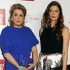 Catherine Deneuve est honorée au Chaplin Gala Award, devant sa fille Chiara Mastroianni le 2 avril 2012 à New York.
