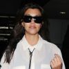 Kourtney Kardashian, enceinte, quitte New York pour retourner à Los Angeles, le 9 avril 2012