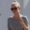Kate Bosworth à Beverly Hills, sort du célèbre salon de coiffure Byron and Tracey. Le 10 avril 2012.