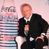 Jean-Paul Gaultier lors du lancement au Trianon le 12 avril 2012 de la collection designée par le créateur de la bouteille Coca-Cola Light