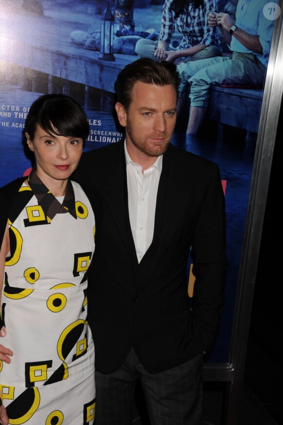 Ewan McGregor et sa femme Eve Mavrakis à Los Angeles le 5 mars 2012