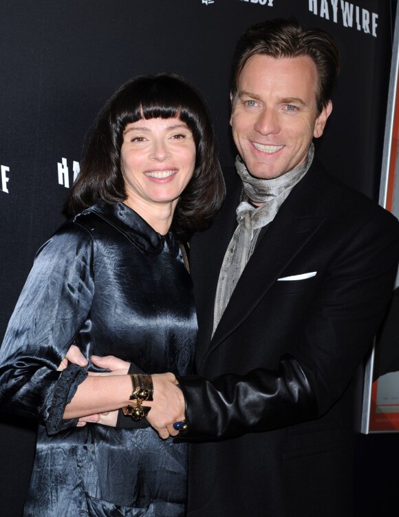 Ewan McGregor et sa femme Eve Mavrakis à Los Angeles le 5 janvier 2012