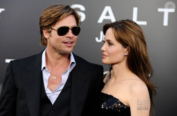 Brad Pitt et Angelina Jolie complices et inséparables