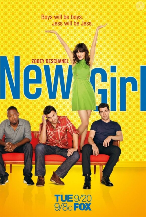 La série New Girl avec Zooey Deschanel débarque sur M6 en 2013