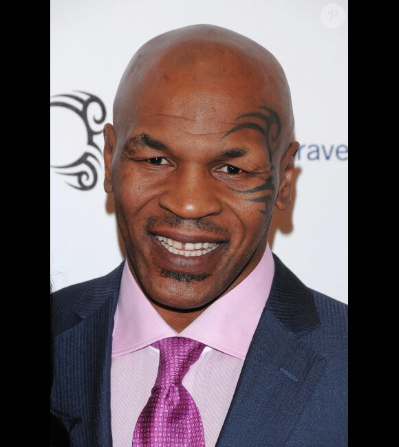 Mike Tyson le 14 avril 2012 à Las Vegas lors de la première de son spectacle Mike Tyson : Undisputed Truth