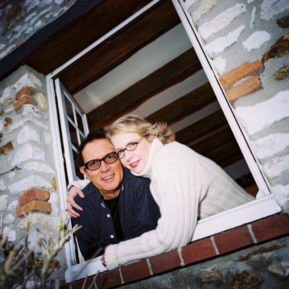 Eric Charden et sa femme Gabrielle en 2002