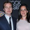 Christopher Nolan et sa femme Emma Thomas lors de la présentation Warner Bros à Las Vegas, le 24 avril 2012.