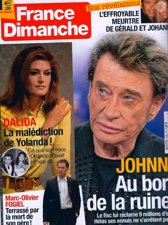 France Dimanche (en kiosques le 27 avril 2012)