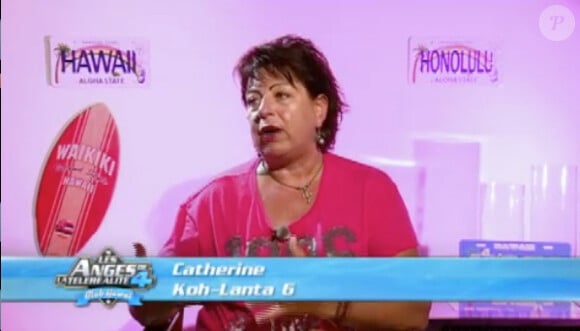 Catherine dans les Anges de la télé-réalité 4, vendredi 27 avril 2012, sur NRJ 12