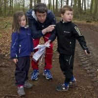 Le prince Frederik et ses adorables Christian et Isabella perdus dans les bois ?