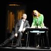 Juliette Galoisy et Eric Guého jouent Meilleurs Voeux, au Théâtre Tristan Bernard. 16 avril 2012