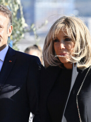 Brigitte et Emmanuel Macron, rencontre avec le pape François à Marseille