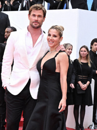 Chris Hemsworth et Elsa Pataky, couple superstar pour Furiosa à Cannes