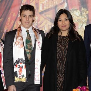 Louis Ducruet et sa femme Marie (enceinte) - Arrivées au 4ème jour du 45ème Festival International du Cirque de Monte Carlo sous le chapiteau Fontvieille à Monaco le 24 janvier 2023. © Olivier Huitel/Pool/Bestimage