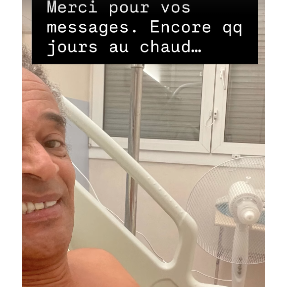Il a notamment ironisé sur la canicule actuelle en précisant qu'il allait rester quelques jours au chaud

Yannick Noah, Instagram
