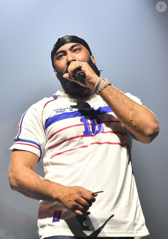 La Fouine - Concert de La Fouine à l'Accor Arena Bercy à Paris le 10 Avril 2025 . © Veeren/Bestimage