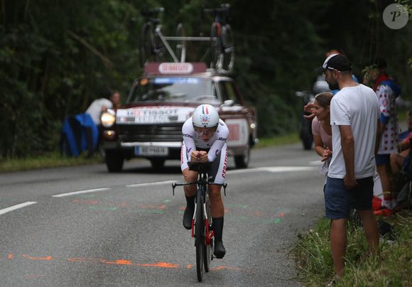 Cédrine Kerbaol de CERATIZIT-WNT Pro Cycling lors du Tour de France Femmes avec Zwift, Étape 8, contre-la-montre, Pau - Pau (22,6 Km) le 30 juillet 2023 en France. Photo by Laurent Lairys/ABACAPRESS.COM