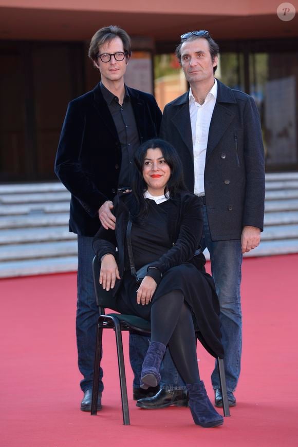 Sa mort survient un peu plus d'un an après celle de son mari Mattias Ripa

Mattias Ripa, Marjane Satrapi, Stephane Roche - Première du film "La bande des Jotas" lors du 7eme festival international du film de Rome. Le 16 novembre 2012 SGP / BESTIMAGE