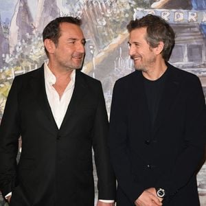Gilles Lellouche et Guillaume Canet - Première du film Astérix et Obélix "L'Empire du Milieu" au cinéma Le Grand Rex à Paris le 15 janvier 2023. © Coadic Guirec/Bestimage