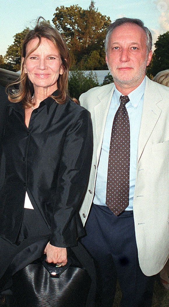 Nicole Garcia et François Berléand au Louis Vuitton Classic à Bagatelle. © Bestimage