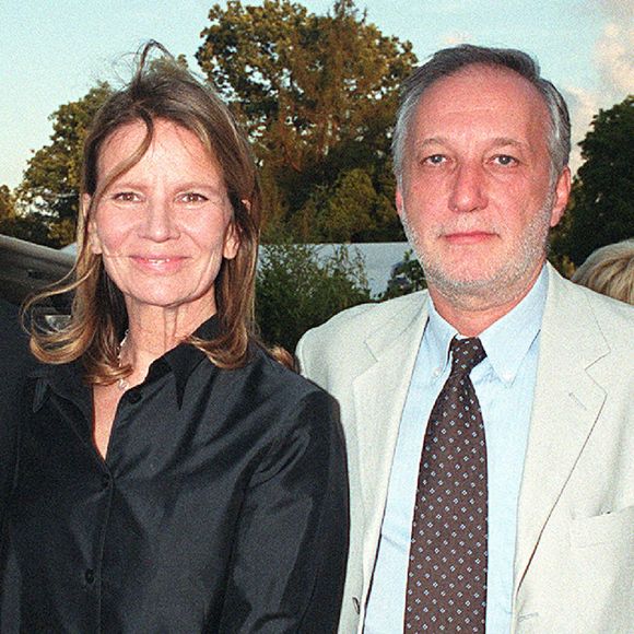 Nicole Garcia et François Berléand au Louis Vuitton Classic à Bagatelle. © Bestimage