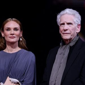 Diane Kruger, David Cronenberg - Hommage à David Cronenberg dans le cadre du 21ème Festival du film de Marrakech au Maroc le 2 Décembre 2024. © Dominique Jacovides/Bestimage