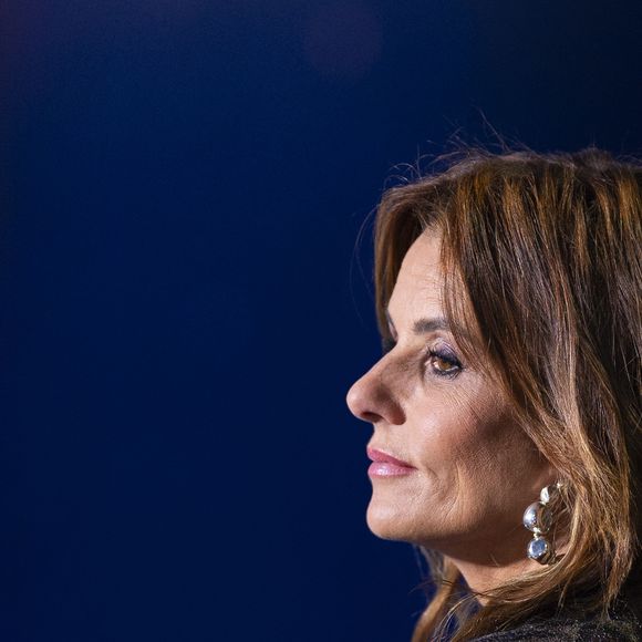 Exclusif - Faustine Bollaert lors de l'enregistrement de l'émission "La Boîte à secrets", présentée par F.Bollaert et diffusée le 26 septembre 2025 sur France 3, dans les studios du Lendit à Saint-Denis, Seine Saint-Denis, France, le 8 septembre 2025. © Pierre Perusseau/Bestimage