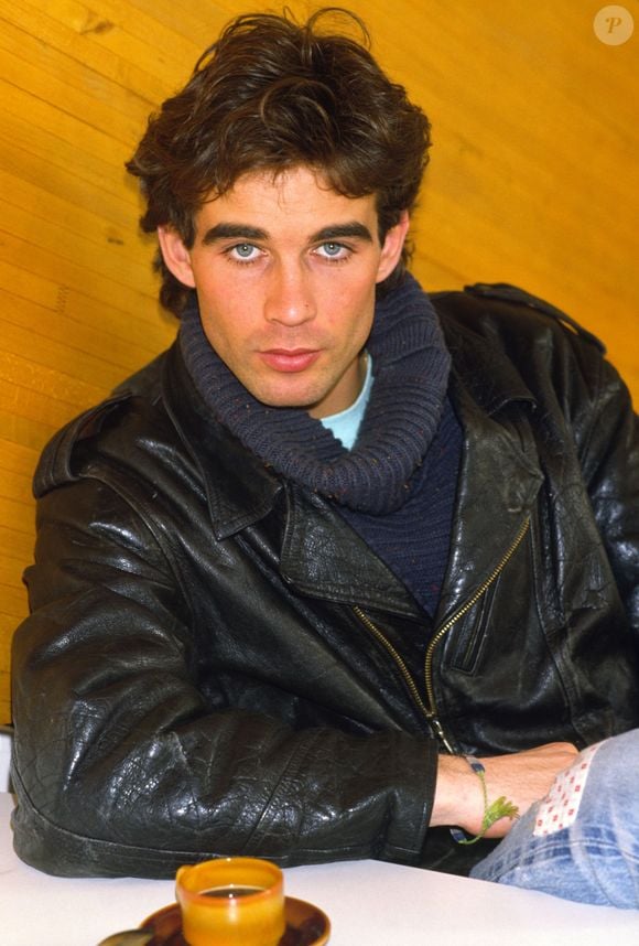 Archives - Portraits de diverses personnalités - Pierre Cosso 1986. Photographe : JLPPA / Bestimage