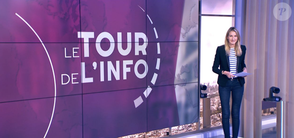Amélie Carrouër, présentatrice sur LCI.