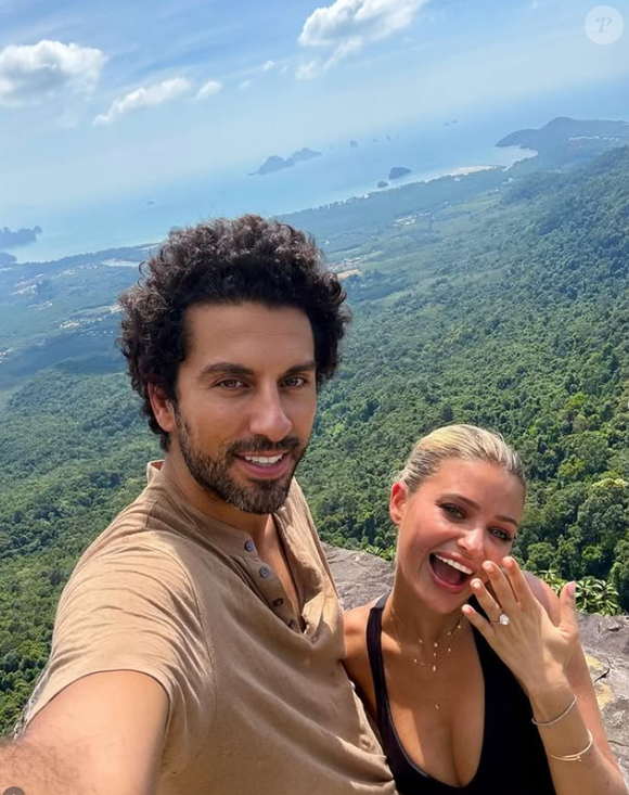 Jonathan Anguelov est fiancé à Sixtine Saldmann