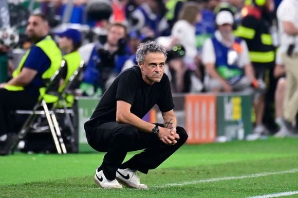 Luis Enrique Martinez pendant la finale de la Ligue des champions à la Munich Football Arena le 31 mai 2025. ( Photo de Dante Badano / PsnewZ/Bestimage ) -