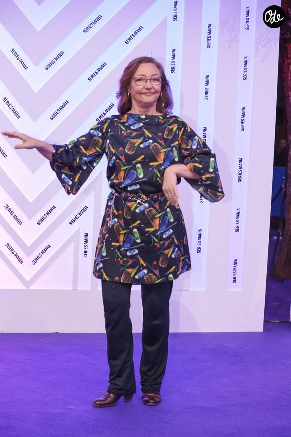 Catherine Frot - Festival Series Mania 2026 à Lille le 22 mars 2026. © Stéphane Vansteenkiste/Bestimage