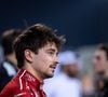 Formule 1 - Grand prix de Bahreïn 2025 - Charles Leclerc Scuderia Ferrari HP, Monaco, 16 im Parc Ferme zufrieden mit Platz 3, BAH, Formel 1 Weltmeisterschaft, Gulf Air Grand Prix von Bahrain, Bahrain International Circuit, Qualifying, Saison 2025