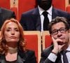 Ce malgré leur rupture au début de l'année 2025.

Laurent Gerra et Christelle Bardet pendant la cérémonie de remise du prix lumière à I.Huppert lors de la 16ème édition du Festival Lumière à l'Amphithéâtre - Centre de Congrès à Lyon, France, le 18 octobre 2024. © Dominique Jacovides/Bestimage