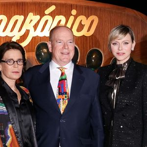 Camille Gottlieb, la princesse Stéphanie, le prince Albert II de Monaco, la princesse Charlene, Louis Ducruet lors de l’inauguration du restaurant Amazonico Monte-Carlo à Monaco le 4 avril 2024
© Claudia Albuquerque / Bestimage