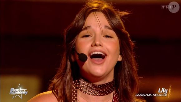 Lily se concentre maintenant sur le positif et a déjà des idées plein la tête pour la suite de sa carrière.

Extrait du lancement de la "Star Academy" sur TF1