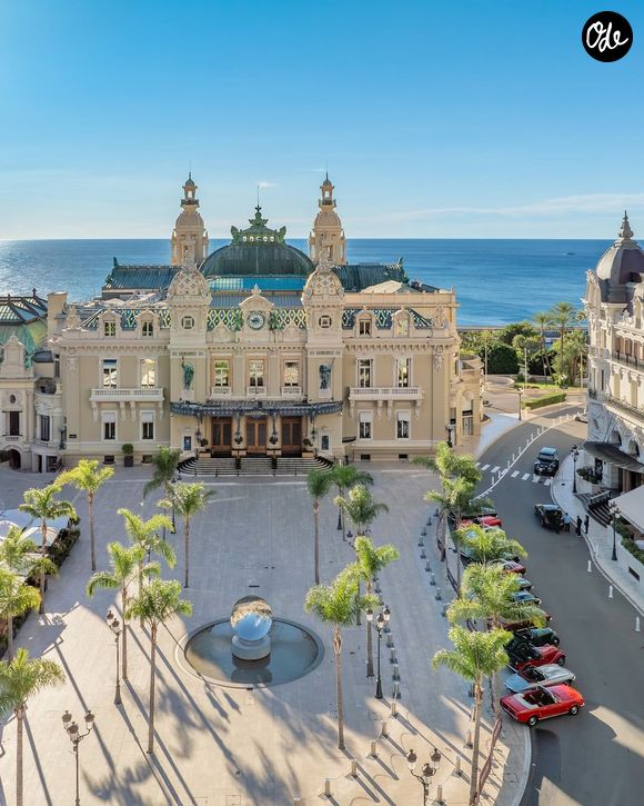 L'hôtel de Paris de Monaco où travaille Cédric Grolet. Instagram