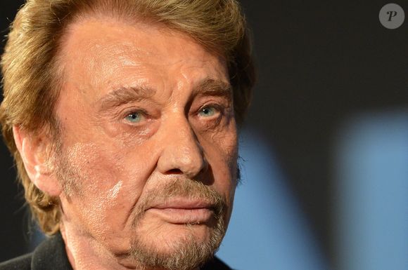 Johnny Hallyday assiste au 6e Festival International du Film Policier à Beaune, France, le 2 avril 2014. Photo by Nicolas Gouhier/ABACAPRESS.COM