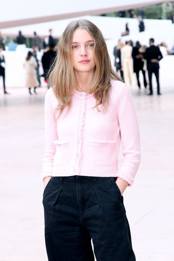 Lucie Saada - Célébrités au Défilé de Mode Chanel, Collection Haute Couture Printemps / Été 2025, dans le cadre de la Fashion Week de Paris, France, le 27 Janvier 2025. 

© Bertrand Rindoff / Bestimage