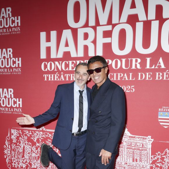 Exclusif - Elie Semoun, Omar Harfouch - Concerto pour la paix de Omar Harfouch au théâtre de Béziers le 8 mai 2025 © Jack Tribeca / Bestimage