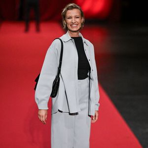 Alexandra Lamy lors de la cérémonie d'ouverture du 16e Festival du film Lumière à Lyon, France, le 12 octobre 2024. Photo par Julien Reynaud/APS-Medias/ABACAPRESS.COM