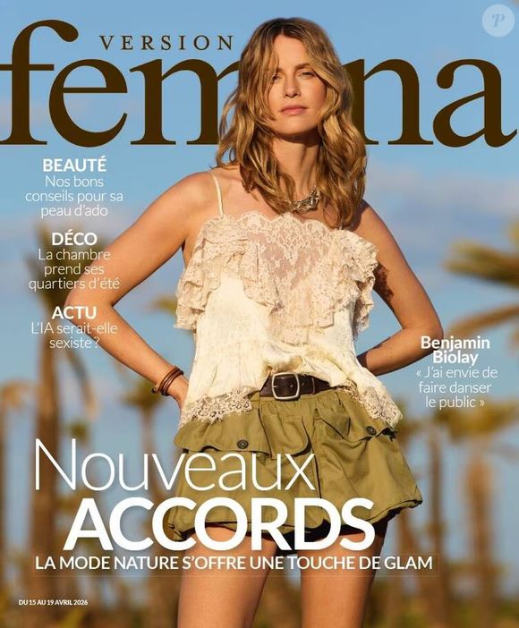 La Une du magazine "Version Femina" du 15 au 19 avril 2026