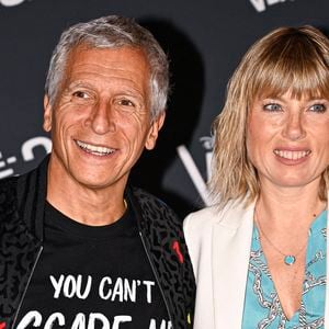 Nagui et son épouse Melanie Page assistent à la première de « Vice Versa 2 » au Grand Rex, le 16 juin 2024 à Paris, en France. Photo : Victor Joly/ABACAPRESS.COM