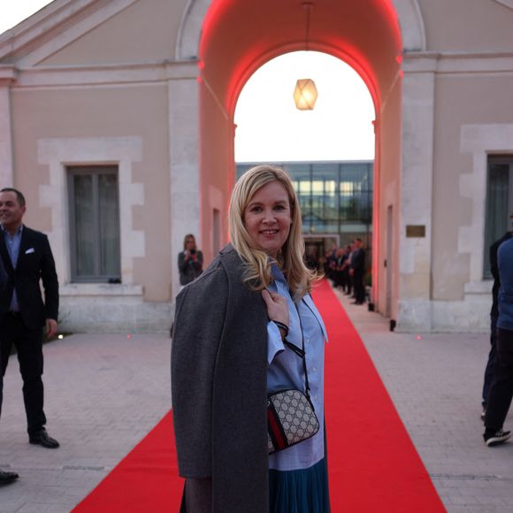 La Cheffe Hélène Darroze aux Chais Monnet en marge de la cérémonie de remise des prix du Guide Rouge Michelin 2022 à Cognac le 22 mars 2022. © Jean-Marc Lhomer / Bestimage