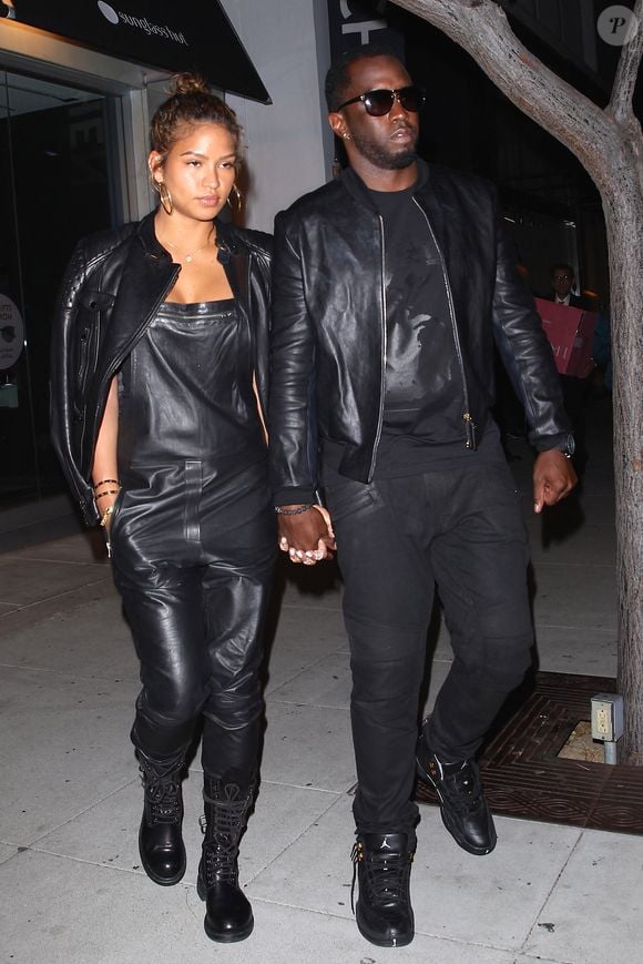 Sean Combs alias P. Diddy et Cassie Ventura assistent à l'événement de lancement du livre de Naomi Campbell chez Taschen à Beverly Hills, Los Angeles, CA, USA le 28 avril 2016. Photo par GSI/ABACAPRESS.COM