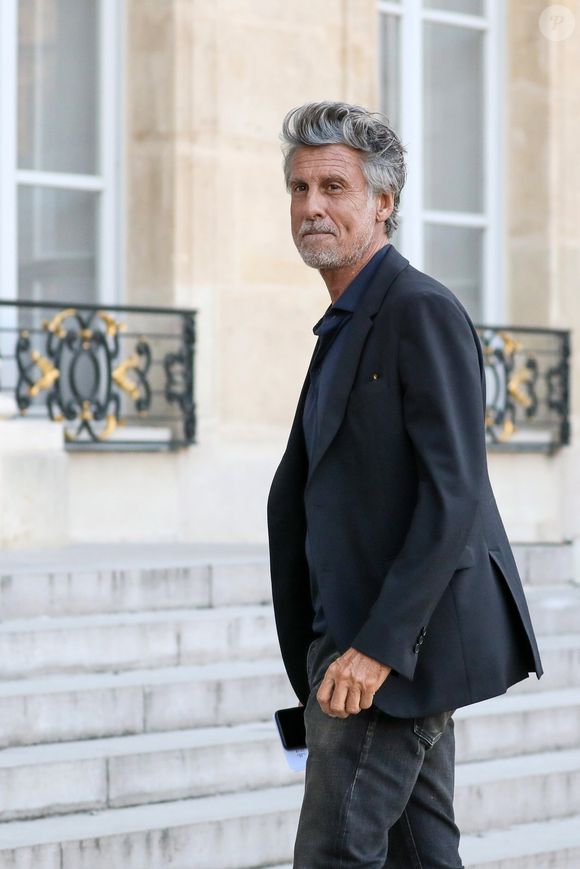 Marc Simoncini arrive pour le lancement du France Digitale Day et à l’occasion de la deuxième édition du Scale-up Tour, au palais de l'Elysée, à Paris, France, le 17 septembre 2019. © Stéphane Lemouton/Bestimage